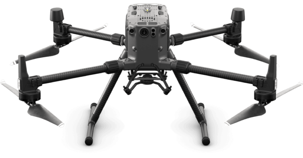 DJI M300 drone used for roof inspection