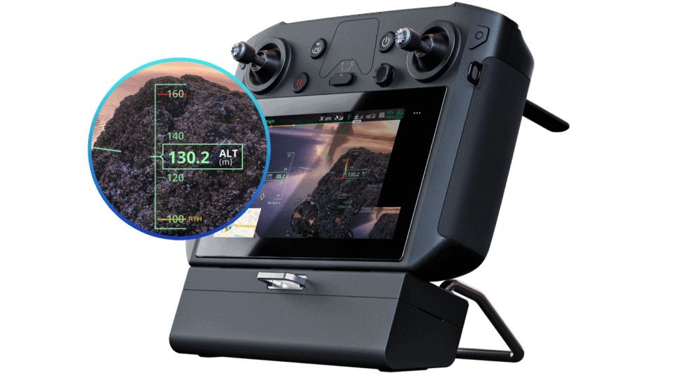 drone survey controller flight altitude