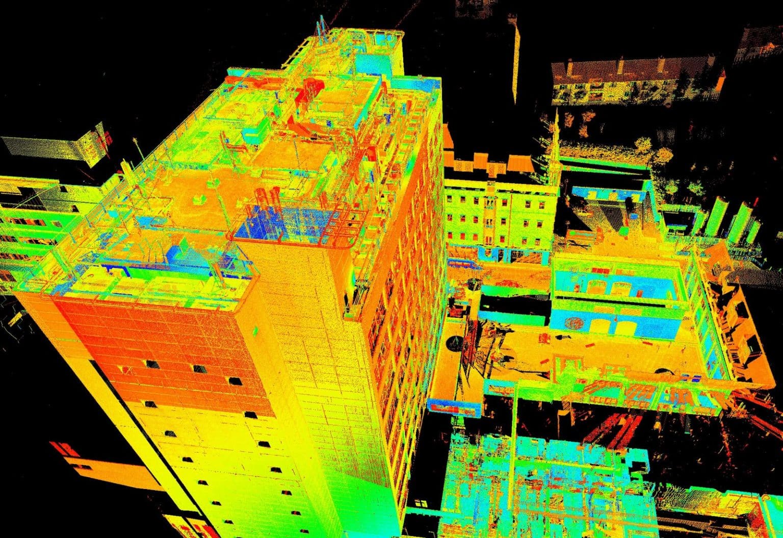 Scan-to-BIM 5 Drone Surveys and Inspections Scan-to-BIM